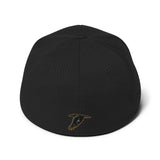 Jim Waneka Structured Twill Cap with Raven on Back