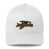 Jim Waneka Structured Twill Cap with Raven on Back